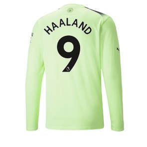 Manchester City Erling Haaland #9 Tredje Tröja 2022-23 Långa ärmar
